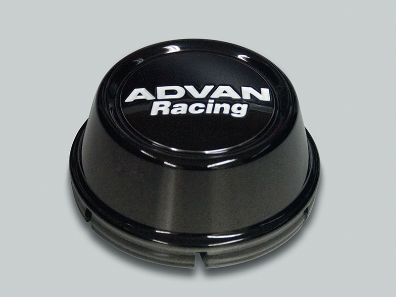 Advan 63mm High Centercap - Black Wheel Center Caps Advan