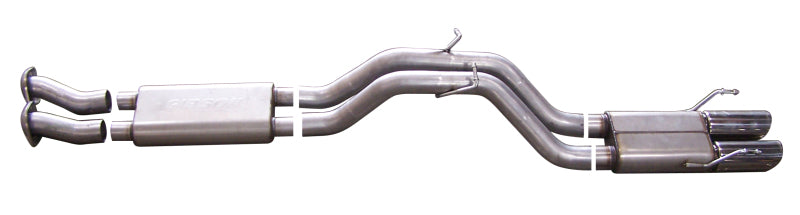 Gibson 06-10 Jeep Grand Cherokee SRT8 6.1L 3in Cat-Back Dual Exhaust - Aluminized Catback Gibson