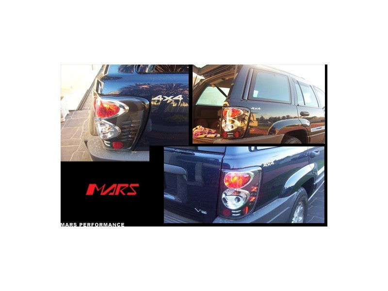 Spyder Jeep Grand Cherokee 05-06 Euro Style Tail Lights Black ALT-YD-JGC05-BK Tail Lights SPYDER
