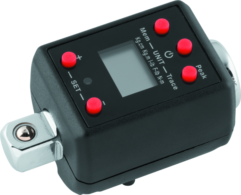 BikeMaster 1/2in Digital Torque Wrench Adapter Tools BikeMaster