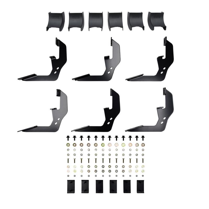 Westin 2019 Chevrolet Silverado/Sierra 1500 Crew Cab R5 Nerf Step Bars - SS Nerf Bars Westin