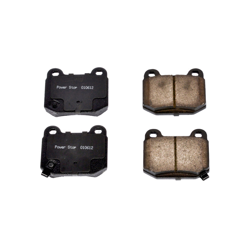 Power Stop 03-05 Infiniti G35 Rear Z16 Evolution Ceramic Brake Pads Brake Pads - OE PowerStop