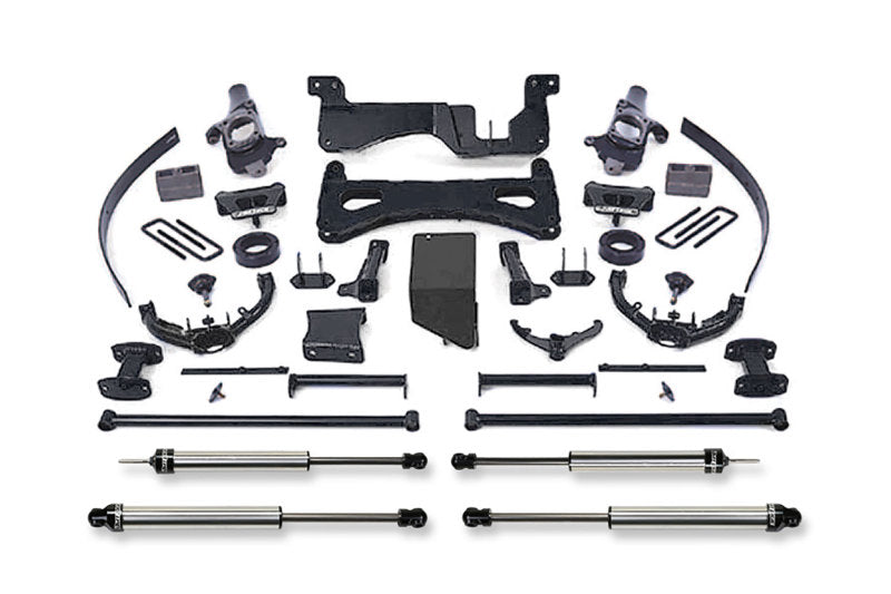 Fabtech 07-08 GM C/K2500HD 8in Perf Sys w/Dlss Shks Lift Kits Fabtech