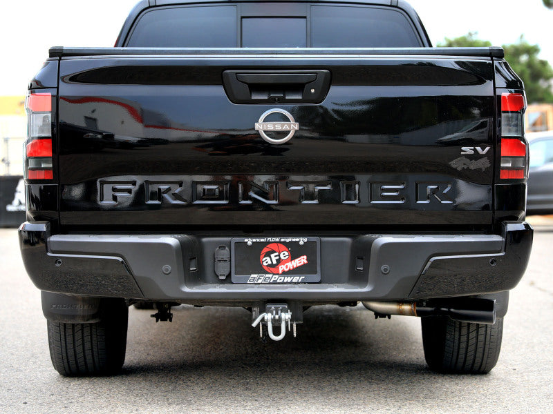 aFe 2022+ Nissan Frontier V6 Vulcan Series SS Cat-back Exhaust w/ Black Tips Catback aFe