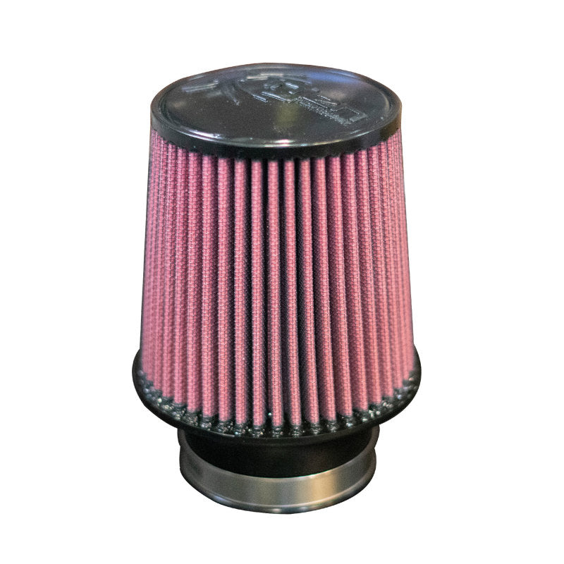 Injen High Performance Air Filter - 2.75 Black Filter 5 Base / 5 Tall / 4 Top - 40 Pleat Air Filters - Drop In Injen