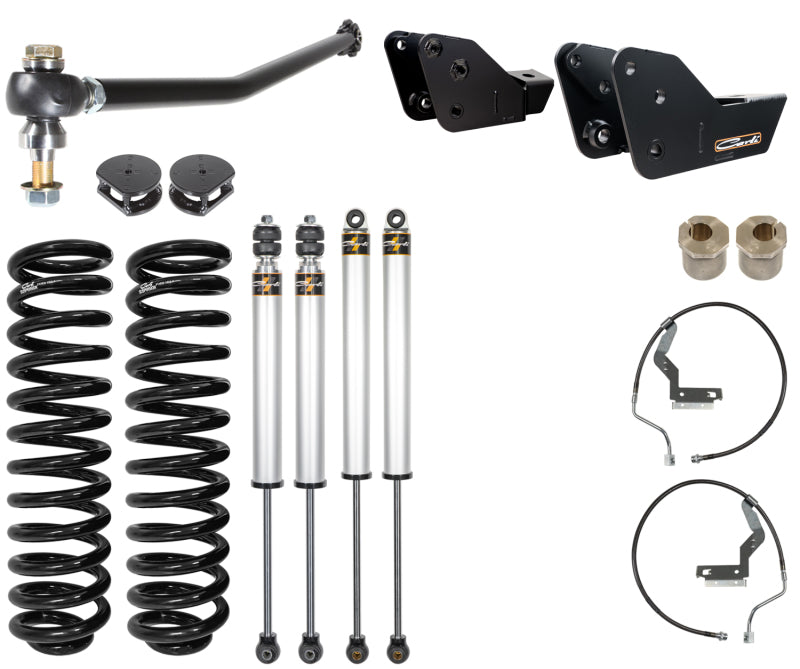 Carli 2023+ Ford F250/F350, PAP Commuter Leveling Suspension, 3.5in Lift Shock & Spring Kits Carli