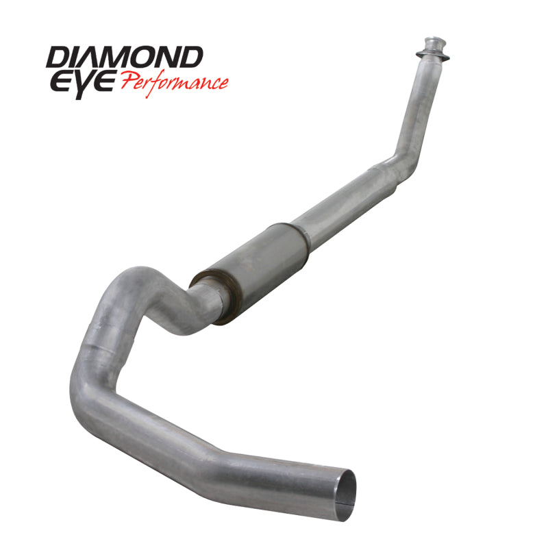 Diamond Eye KIT 5in TB SGL AL: 94-02 DODGE CUMMINS 5.9L Turbo Back Diamond Eye Performance