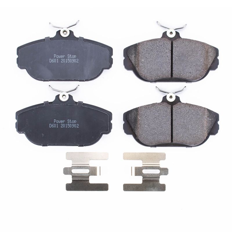 Power Stop 93-02 Ford Taurus Front Z17 Evolution Ceramic Brake Pads w/Hardware Brake Pads - OE PowerStop