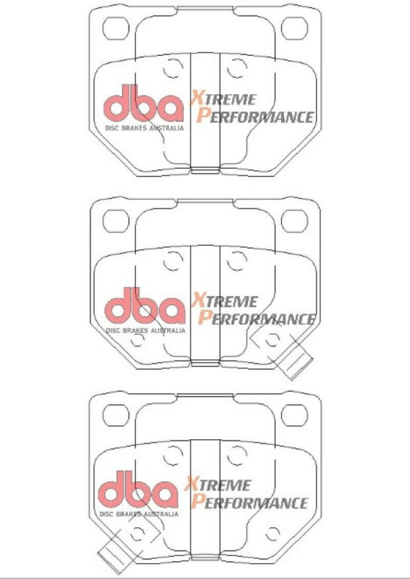 DBA 06-07 Subaru WRX XP650 Rear Brake Pads Brake Pads - Performance DBA