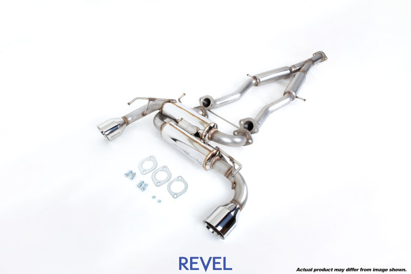 Revel Medallion Touring-S Catback Exhaust - Dual Muffler 09-12 Nissan 370Z Catback Revel