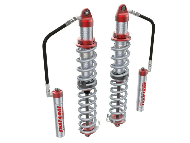 aFe 14-19 Polaris RZR 925/1000cc Sway-A-Way 3.0 Rear Coilover Kit w/ Remote Reservoirs and Comp Adj Coilovers aFe