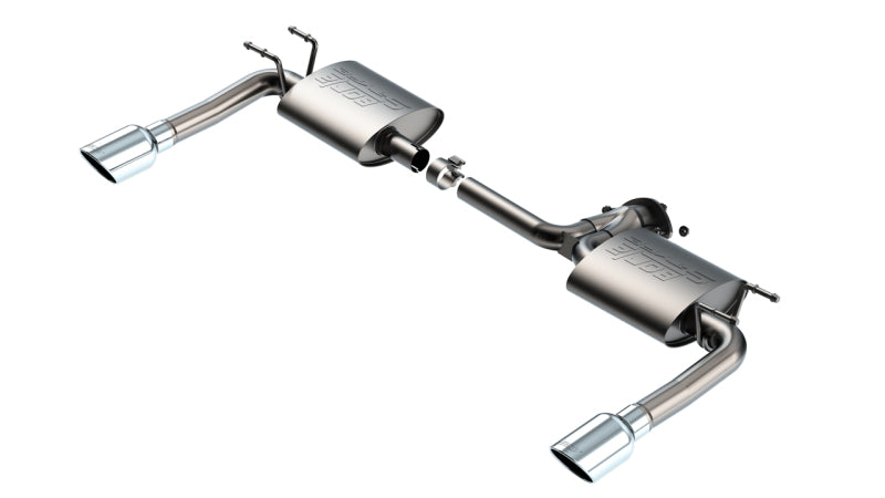 Borla 19-23 Mazda 3 NA / 21-23 Mazda 3 Turbo S-Type Axle Back Exhaust w/ 4in Tips Axle Back Borla
