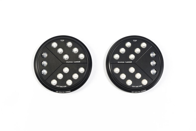 Putco 97-06 Jeep Wrangler TJ - Luminix High Power LED HeadLights - 1 (Pair) - 12000LM Light Bars & Cubes Putco