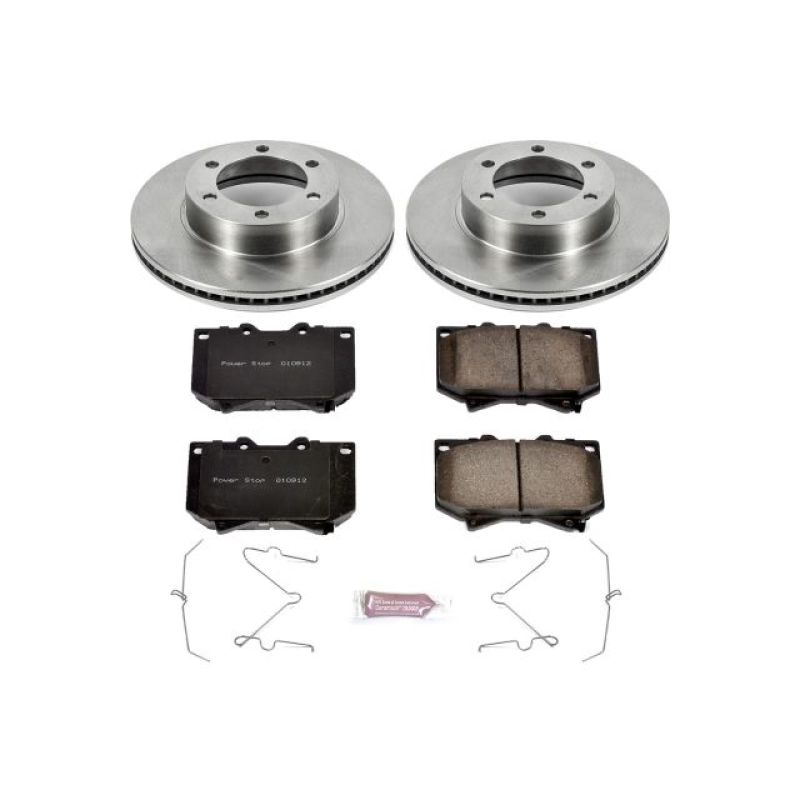 Power Stop 01-02 Toyota Sequoia Front Autospecialty Brake Kit Brake Kits - OE PowerStop