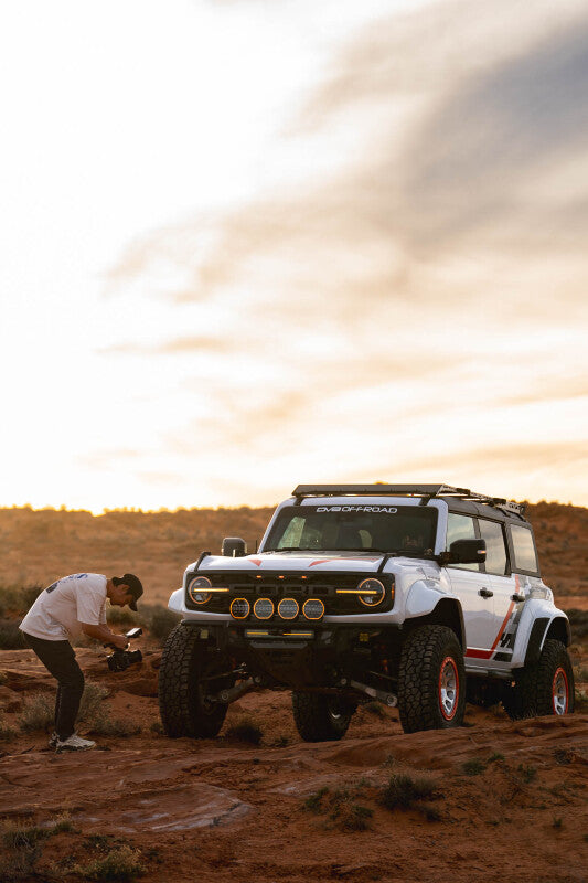 DV8 Offroad 2022+ Ford Bronco Raptor Tube Front Bumper Bumpers - Steel DV8 Offroad
