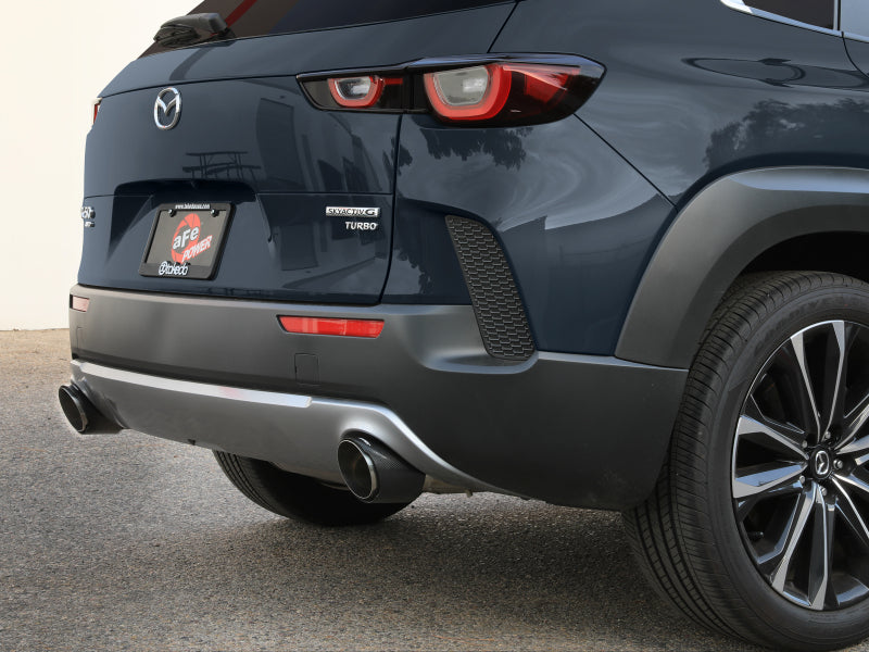 aFe 2023+ Mazda CX-50 Takeda 2.5in 304 SS Axle-Back Exhaust System w/ Carbon Fiber Tips Axle Back aFe