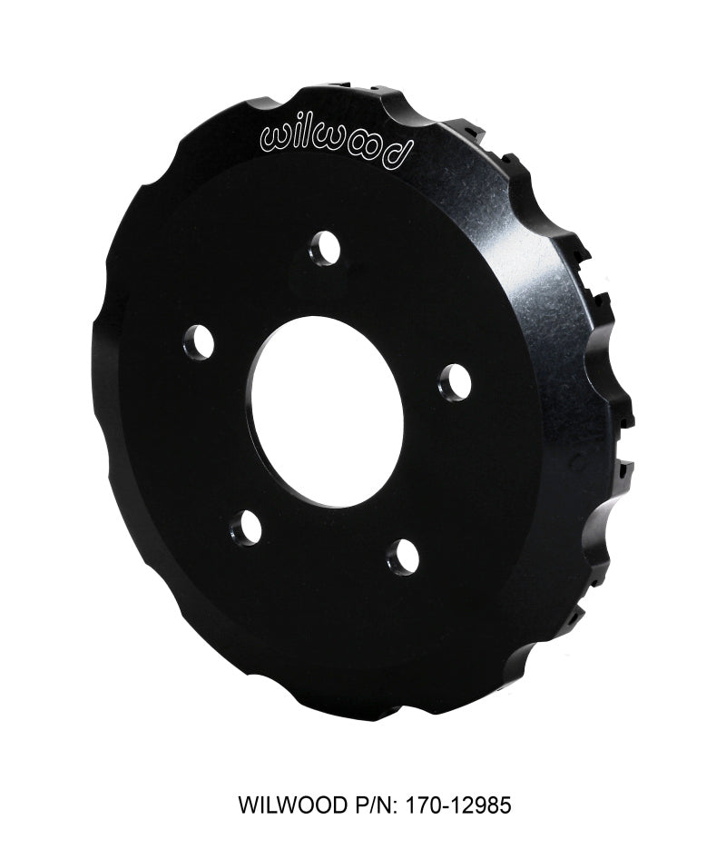 Wilwood Hat-Dynamic Rear .710in Offset Vette Race 5 x 4.75 - 12 on 8.75in Brake Rotors - 2 Piece Wilwood