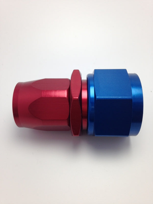 Fragola -8AN Fem. Nut x -6AN Hose Reducing Hose End - Blue/Red Fittings Fragola