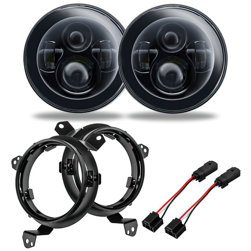 Oracle Jeep Wrangler JL/Gladiator JT 7in. High Powered LED Headlights (Pair) - No Halo Headlights ORACLE Lighting