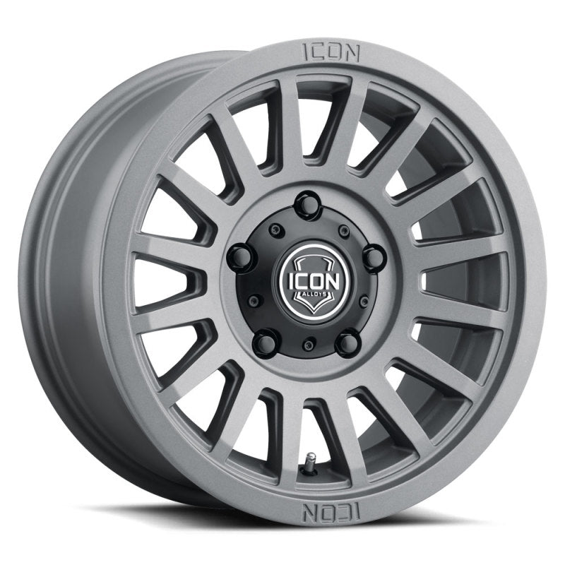 ICON Recon SLX 17x8.5 6x5.5 BP 0mm Offset 4.75in BS 106.1mm Bore Charcoal Wheel Wheels - Cast ICON