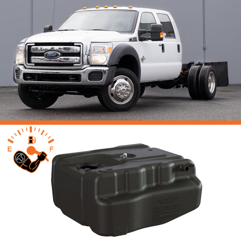 Titan Fuel Tanks 11-19 Ford F-350/F-450 Narrow Frame 40 Gallon After-Axle Utility Fuel Tank Fuel Tanks Titan Fuel Tanks