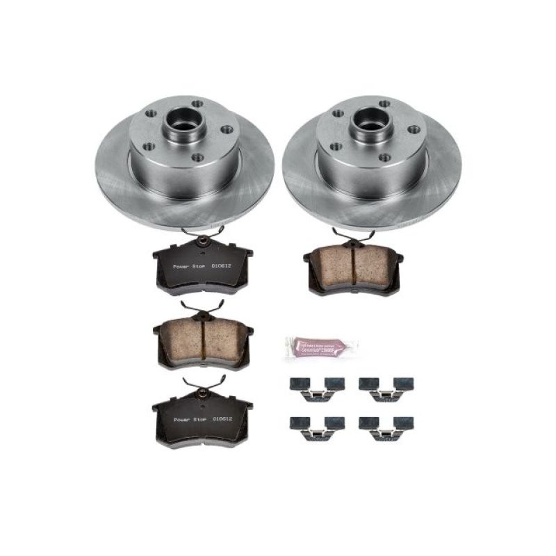 Power Stop 97-01 Audi A4 Rear Autospecialty Brake Kit Brake Kits - OE PowerStop