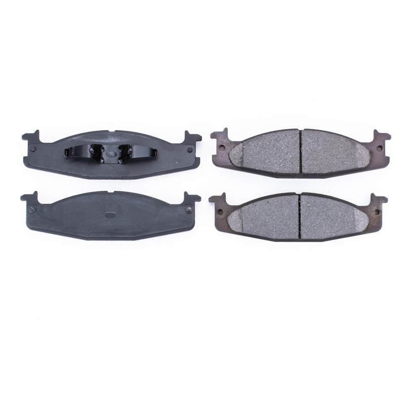 Power Stop 94-96 Ford Bronco Front Z16 Evolution Ceramic Brake Pads Brake Pads - OE PowerStop