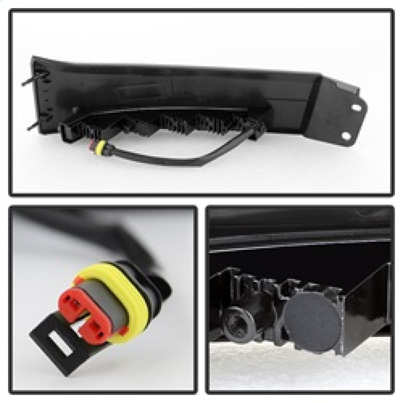 Spyder Toyota Tundra 07-13 Daytime LED Running Lights (XSP-X Model Look)wo/swtch Blk FL-DRL-TTU07-BK Daytime Running Lights SPYDER