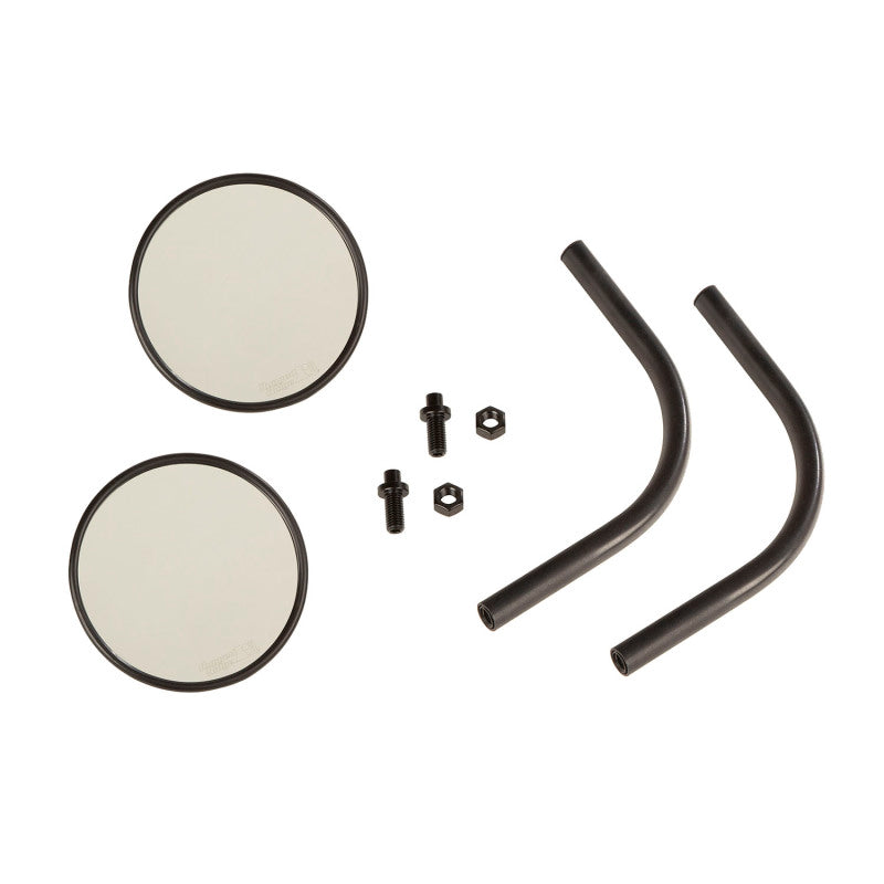 Rugged Ridge 18-20 Jeep Wrangler JL/JT Round Trail Mirror Kit Exterior Trim Rugged Ridge