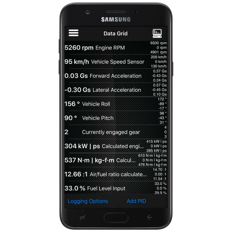 Autometer OBD-II Wireless Data Module Bluetooth DashLink for Apple IOS & Andriod Devices Data Acquisition AutoMeter