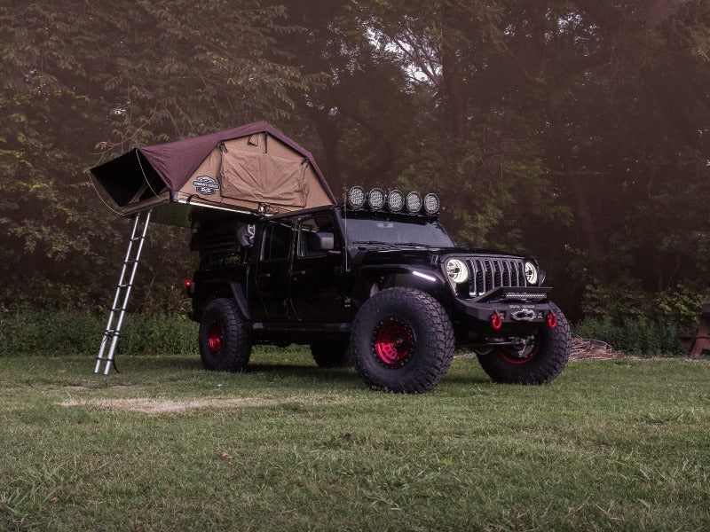 Road Armor Universal 5ft Bed TRECK Adj Bed Rack - Tex Blk (w/o Brackets) Bed Racks Road Armor