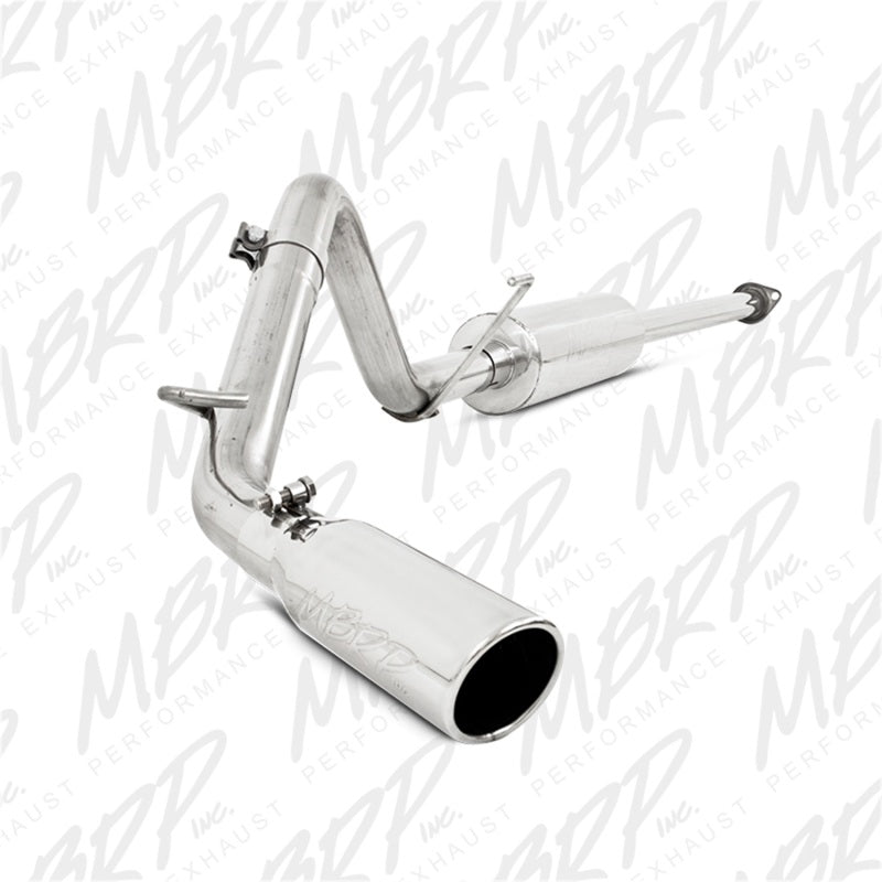 MBRP 05-13 Toyota Tacoma 4.0L EC/CC Cat Back Single Exit Aluminized Exhaust Catback MBRP