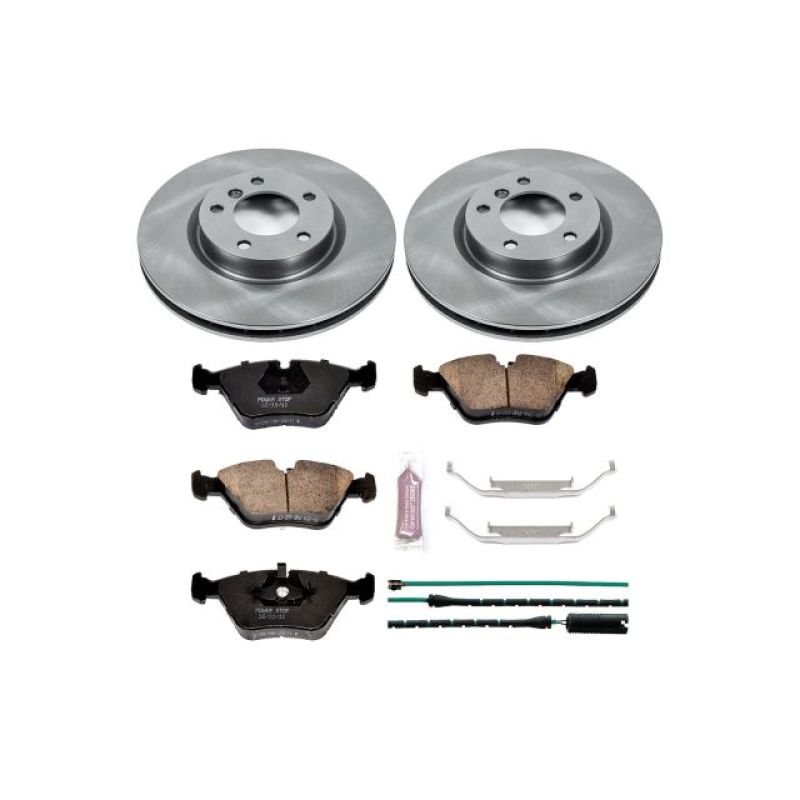 Power Stop 95-99 BMW M3 Front Autospecialty Brake Kit Brake Kits - OE PowerStop