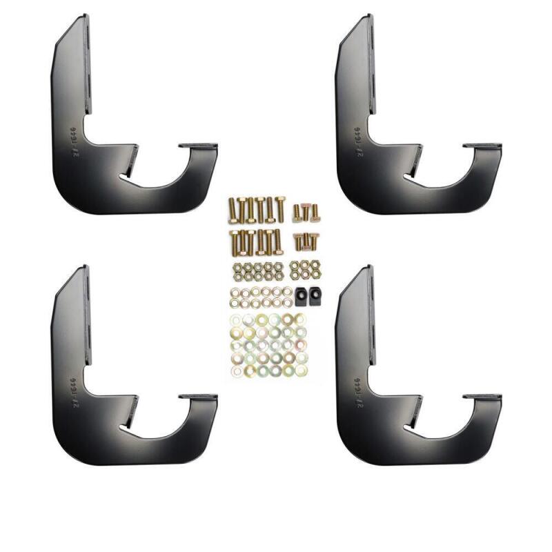 Westin 2014-2018 Chevy Silverado 1500 Reg Cab (Rocker Mount) Running Board Mount Kit - Black Hardware Kits - Other Westin