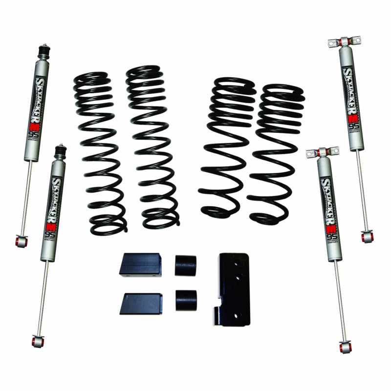 Skyjacker 2007-2018 Jeep Wrangler JK 2 Door 4WD Long Travel 2in-2.5in Lift Kit w/M95 Monotube Shocks Lift Kits Skyjacker