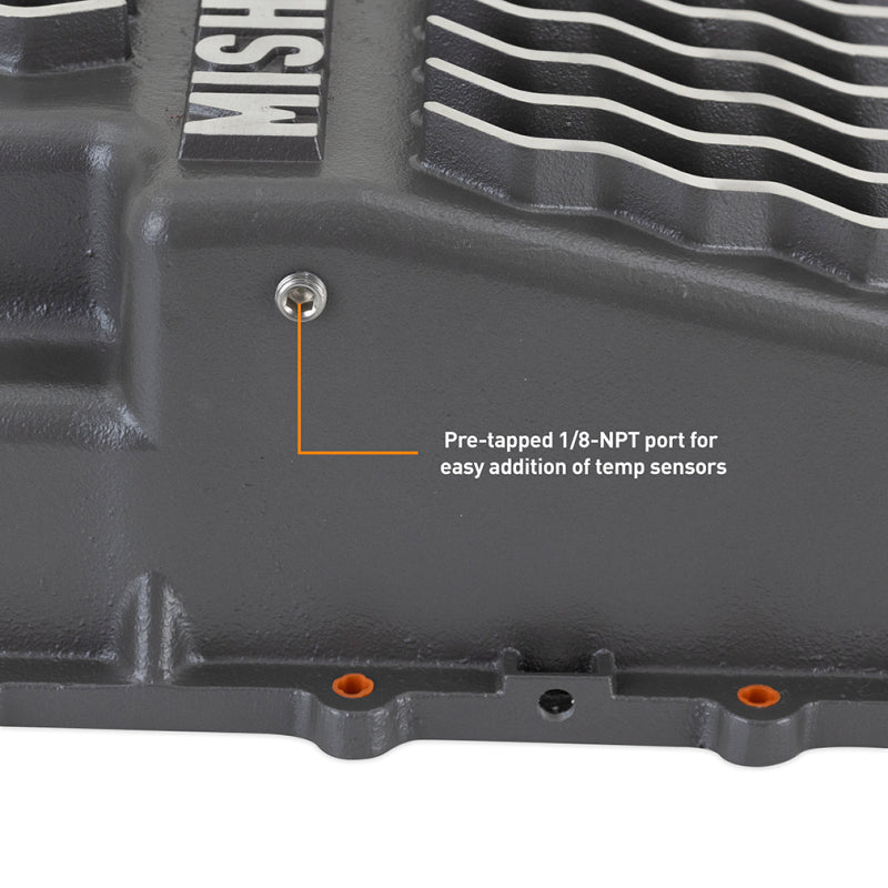 Mishimoto 2021+ Bronco 10R60 19+Rgr 17+F150 18+Mus 10R80 Trans Pan - GR Transmission Pans Mishimoto