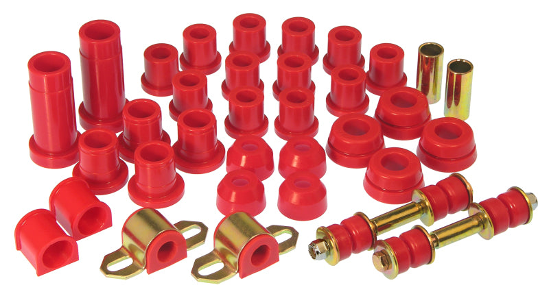 Prothane 79-83 Toyota Truck 2wd Total Kit - Red Bushings - Full Vehicle Kits Prothane