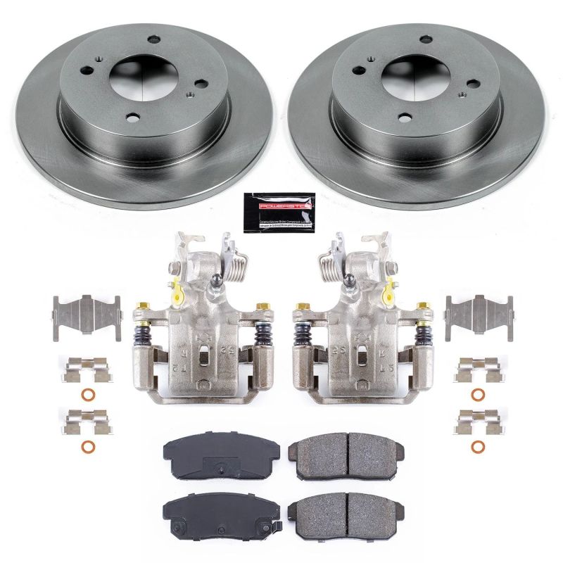 Power Stop 02-06 Nissan Sentra Rear Autospecialty Brake Kit w/Calipers Brake Kits - OE PowerStop
