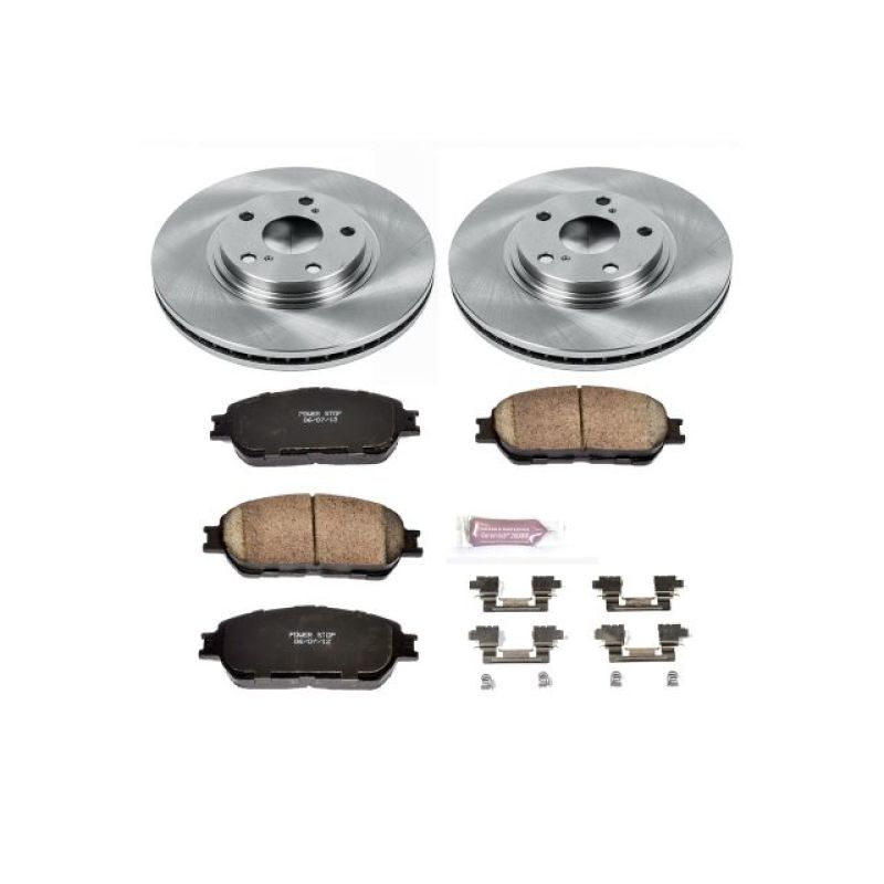 Power Stop 04-06 Lexus ES330 Front Autospecialty Brake Kit Brake Kits - OE PowerStop