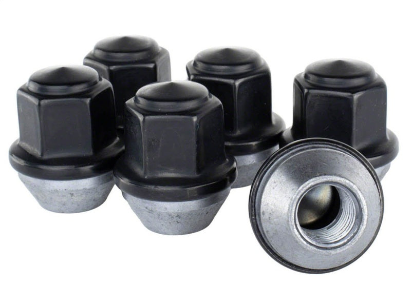 Ford Racing M12 x 1.5 Black Lug Nut - Set of 6 Lug Nuts Ford Racing