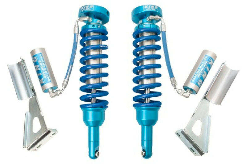 King Shocks 2005+ Toyota Tacoma (6 Lug) Front 2.5 Dia Remote Reservoir Coilover (Pair) Coilovers King Shocks