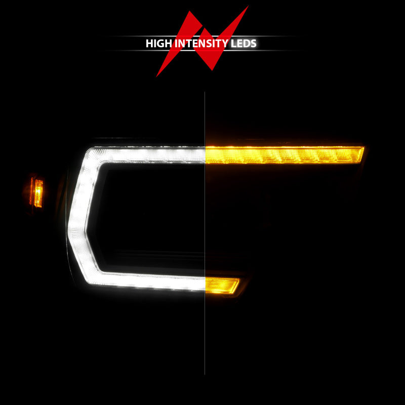 ANZO 19-24 RAM 2500/3500 Z-Series Full LED Proj Headlights DRL/Init/SeqSig - Pass. Side ONLY Headlights ANZO