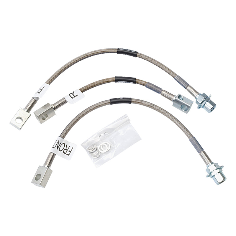 Russell Performance 94-95 Ford Mustang GT (Front & Rear Center Hose) Brake Line Kit Brake Line Kits Russell