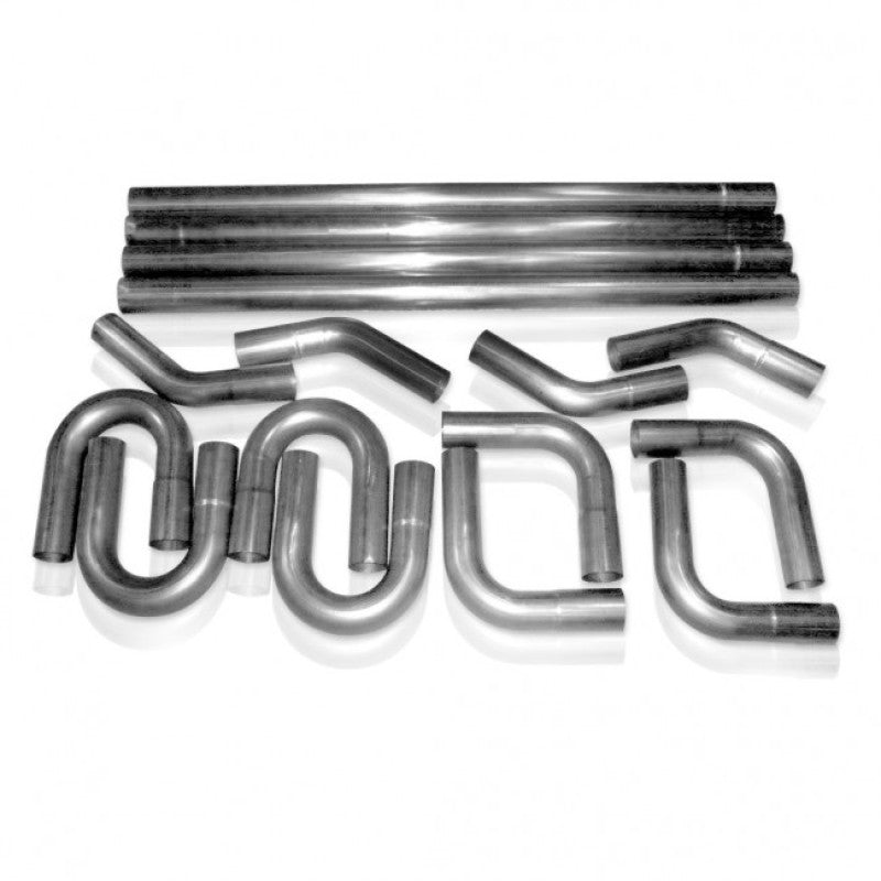 Stainless Works 2in Rod Builder Exhaust (Slip Fit Kit) Steel Tubing Stainless Works