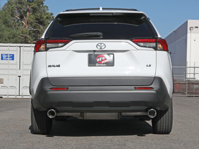aFe Power 19-21 Toyota RAV4 L4-2.5L Takeda 304 SS Cat-Back Exhaust w/ Polished Tip Catback aFe