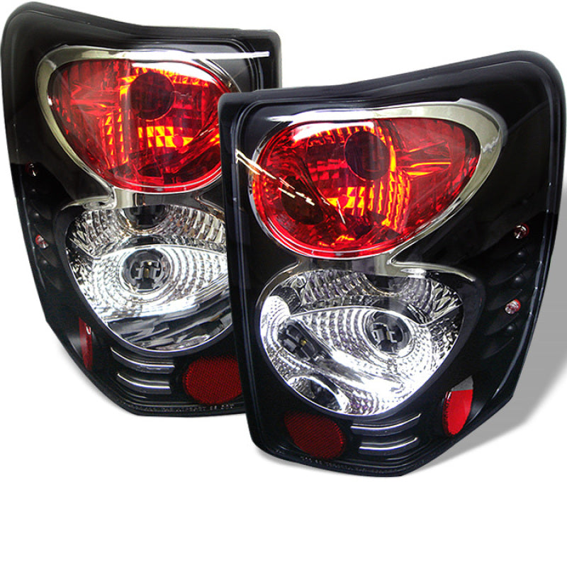 Spyder Jeep Grand Cherokee 99-04 Euro Style Tail Lights Black ALT-YD-JGC99-BK Tail Lights SPYDER