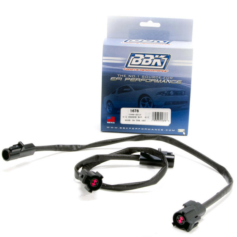 BBK 86-10 Mustang 5.0 4.6 O2 Sensor Wire Harness Extensions (pair) Gauge Components BBK