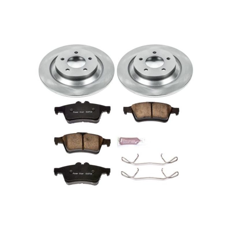 Power Stop 08-10 Mazda 5 Rear Autospecialty Brake Kit Brake Kits - OE PowerStop