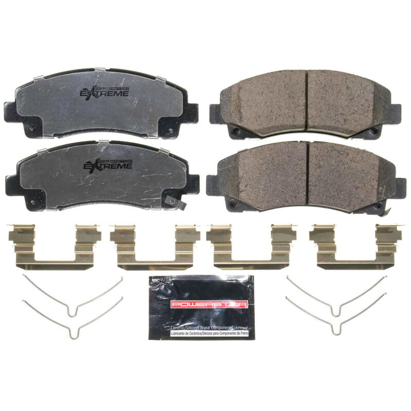 Power Stop 15-20 Acura TLX Front Z26 Street Brake Pads w/Hardware Brake Pads - Performance PowerStop