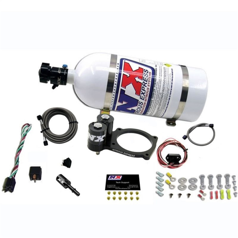 Nitrous Express Dodge Hellcat/Demon Nitrous Plate Kit w/10lb Bottle Nitrous Systems Nitrous Express